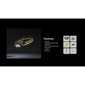 Nitecore HC60 UHE, Lanterna Frontala 1600 Lumeni - Img 5