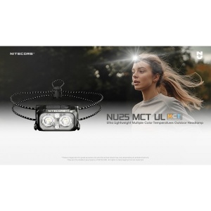 Nitecore NU25 MCT UL Lanterna Frontala Ultralight - Img 18