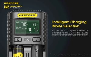 Nitecore UM2 - Incarcator USB Inteligent 2 Sloturi - Img 8
