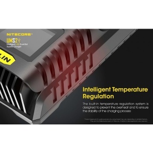 Nitecore UMS2 - Incarcator USB-C 2 Sloturi cu LCD - Img 8