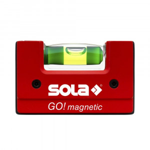 Nivela magnetica compacta GO! magnetic 6.8cm, SOLA - Img 7