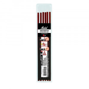 Pachet 6 mine reumplere creion marcaje sudura Trades-Marker®Dry, Markal - Img 2