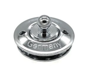 Parte inferioara cromat pentru textile/piele, sisteme de fixare LOXX - Img 1