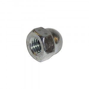 Piulite hexagonale infundate M3-M6 DIN1587 otel zincat, 10 bucati - Img 1