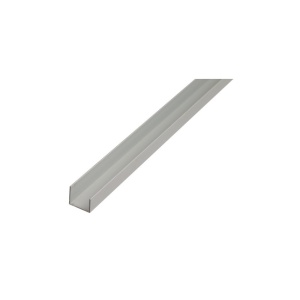Profil aluminiu forma "U" ,1000 mm - Img 1