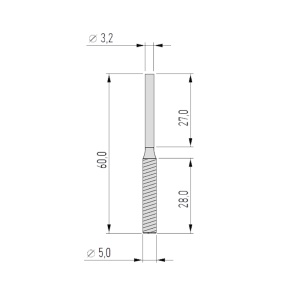 Proxxon 28246, Set 2 freze diamantate, diametru 5mm - Img 3