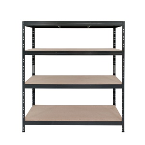Raft metalic depozitare 180 x 160 x 60 cm, antracit, 4 polite, 250 kg/polita