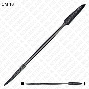 Raspel pentru sculptura lemn si marmura B195, Milani Utensili - Img 2