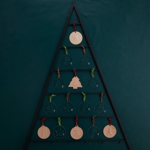 Sablon acrilic ornamente de sarbatori, set 5 bucati (Holiday Ornament Set) - Tandy Leather 3650-00 - imagine 4