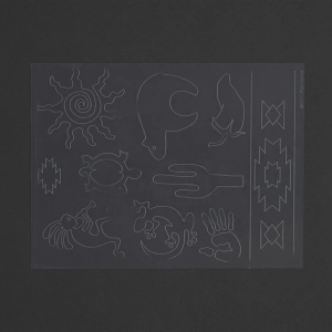 Sablon pielarie "Southwest II" - Tandy Leather - Img 2
