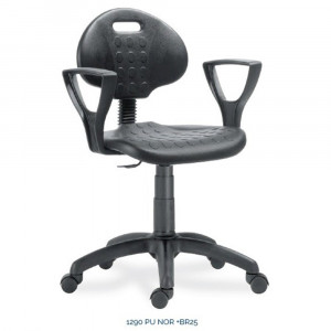 Scaun profesional 1290 NOR cu brate fixe BR 25