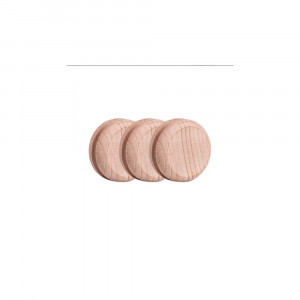 Scula din lemn pentru lustruit si finisat margini piele Wuta (Rotund / Plat / Disc) - Img 10
