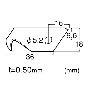 SET 3 LAME CARLIG CUTTER DE TIP DE 18MM NT Cutter - Img 2