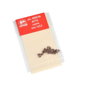 Set 5 babale duble cu baza pt navomodele, 3.5mm, Amati - Img 2