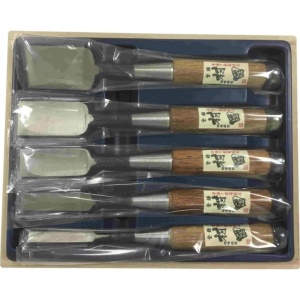 Set 5 dalti japoneze premium Murakuni pentru tamplarie, Takagi - Img 4