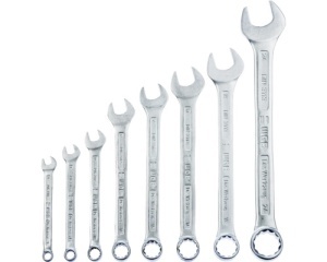 Set chei fixe inelare WGB 7-24 mm, 8 piese, crom-vanadiu