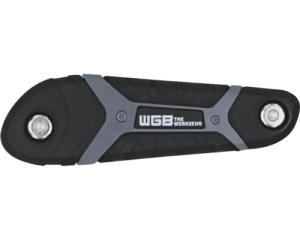 Set chei torx pliabile WGB TX9-TX40, 8 piese, crom-vanadiu