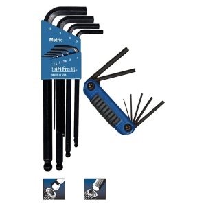 Set combo chei locas hexagonal 13609 + 25171, 16 piese EKLIND SUA