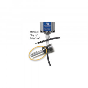 Set motor si transmisie flexibila M.SRB-FCT , 125W, Foredom - Img 2