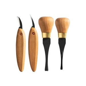 Set Premium de dalti de mana si cutite pentru sculptura, pentru incepatori KNP600, Flexcut