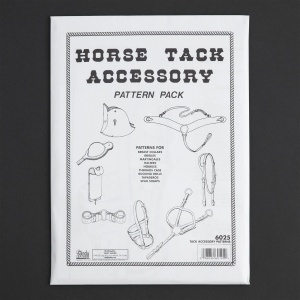 Set tipare pentru harnasament si accesorii western (Tack Accessory Pattern Pack) - Tandy Leather 6025-00