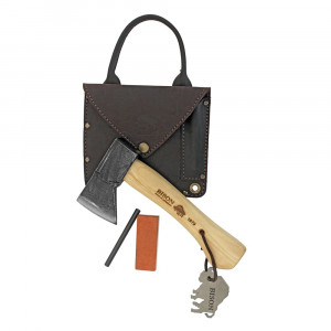 Set toporisca bushcraft, drumetii montane 500gr, Bison 1879