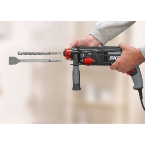 SKIL 1763 AK Ciocan rotopercutor F0151763AK, 4 functii, SDS+, 2.4 J, 0-950 rpm, 220V, 1010W, + accesorii si geanta - Img 8