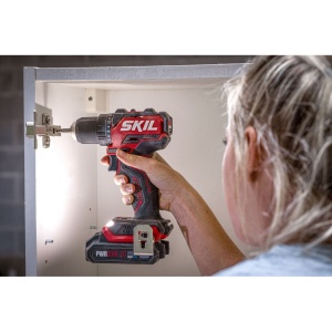 SKIL 3075 JA masina de gaurit cu percutie cu acumulator, cuplu maxim 60 nm, 0-500/0-1800/min, compact Brushless, geanta de transport+set de 6 biti, doar corpul - Img 4