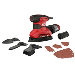 SKIL 7261 AA, Slefuitor cu zgomot si vibratii reduse SR1E7261AA, 29000 rpm, 160W, + accesorii - Img 1