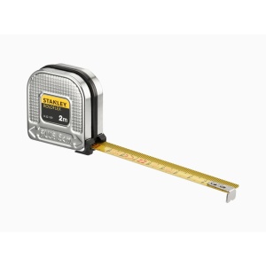 Stanley 0-32-109, ruleta roloflex 2m, sistem de banda Push Pull, 2m x 16mm, blister - Img 2