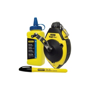 Stanley 0-47-681, set sfoara de trasare + creta albastra + marker, blister - Img 3