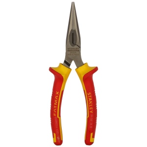 Stanley 0-84-007, cleste cu varf lung semirotund VDE maxsteel, 200 mm, blister - Img 1