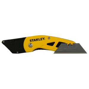 Stanley STHT10424-0, Cutter pliabil cu lama fixa, 140mm + o lama trapezoidala 62mm - Img 5