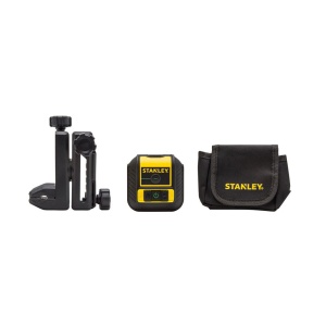 Stanley STHT77592-1, nivela laser cross 90, cu linie in cruce + un fascicul 90 grade, lumina verde, auto-nivelare, prindere cu clema, QuickLink, raza actiune 12m, include 2 baterii AA, clema si husa - Img 3