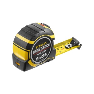 Stanley XTHT0-33504, ruleta autolock fatmax 8m, Mylar®, BladeArmor, magnet fix, 8m/26Inch x 32mm + un carlig detasabil, blister - Img 3