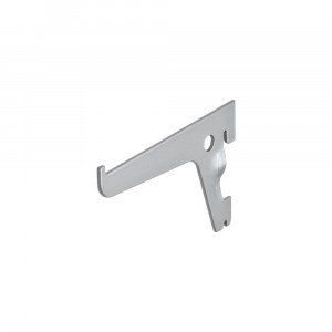 Suport simplu raft pe sina Dolle Single Slot 100mm, pentru rafturi modulare - Img 1