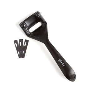 Tandy Leather 3025-00 Razuitor manual pielarie pentru subtiere piele, 3 lame #3002