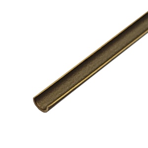 Teava semirotunda alama 3 x 1.5 mm, perete 0.3 mm, 1000 mm | Modelism