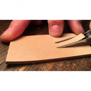 Tesitor si razuitor tip francez manual pentru piele naturala ECO - Img 6