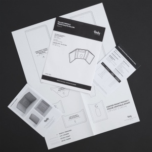 Tipar hartie portofel tri-pliat Dillon (Dillon Trifold) - Tandy Leather 56422-00 - imagine 5
