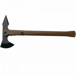 Tomahawk Cold Steel Trench Hawk 1055 Carbon Steel (Black / OD Green / Flat Dark Earth) - Img 10
