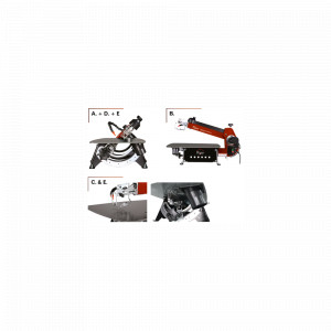 Traforaj electric Pegas SCP16CE 16 (406mm) cu STAND inclus. - Img 17