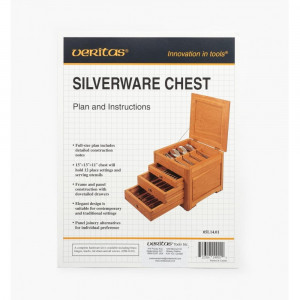 Veritas Plan constructie cufar pentru tacamuri Silverware Chest 05L1401