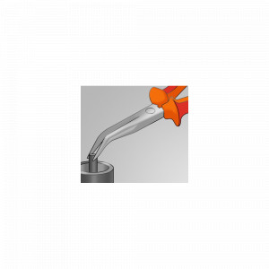 512/1VDEBI Cleste/Patent izolat cu varfuri semirotunde indoite si tais, Unior - Img 3