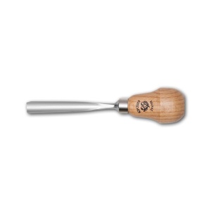 5617 Dalta/scoaba curba scurta pt sculptura, maner para CUT 8 Two Cherries. - Img 1