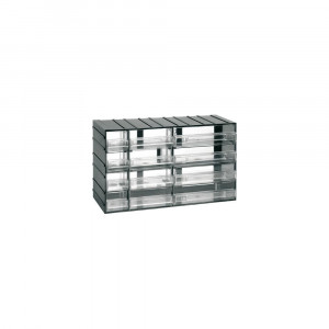 615T Modul cutii /sertare transparente 382x148x230mm