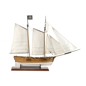 Adventure - Nava de pirati 1760, Navomodel Amati, Scara 1:60, Lungime 78cm - Img 3