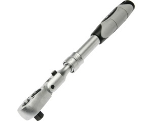 Antrenor unghiular cu clichet WGB 3/8" 250-350 mm, oțel cromat