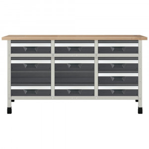 Banc de lucru 1610x650x860 mm, Nr. 2, Wolfcraft