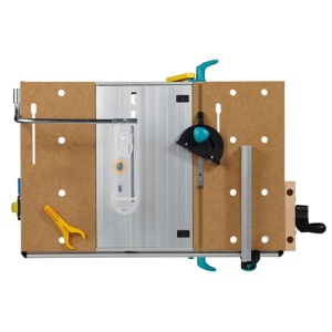Banc de lucru 4 in 1 Wolfcraft Master cut 1500 6906000, sarcina maxima 200 kg - Img 3